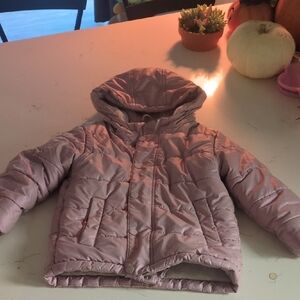 Cat & Jack Light Pink Puffer Jacket